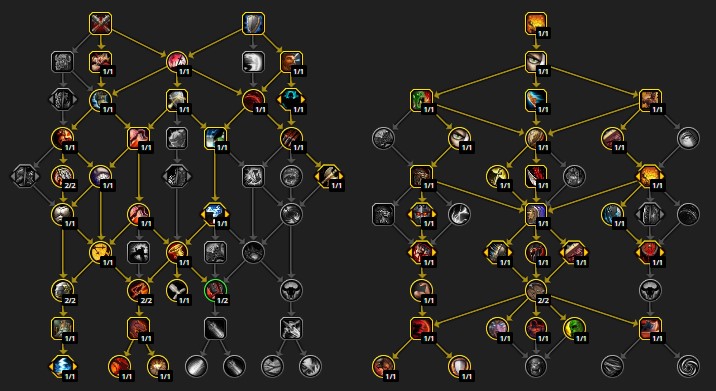 protection warrior single target raid talents